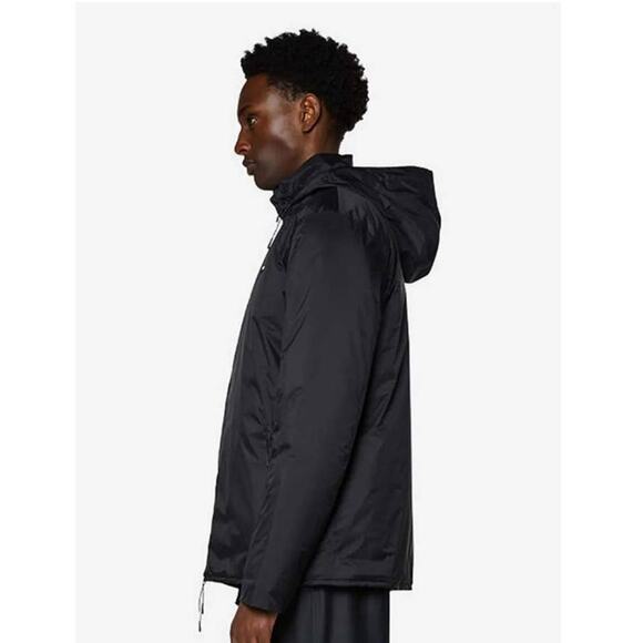 Rains jacket Padded Nylon Jacket black 15470 Unisex Size XL NWT - Picture 3 of 10